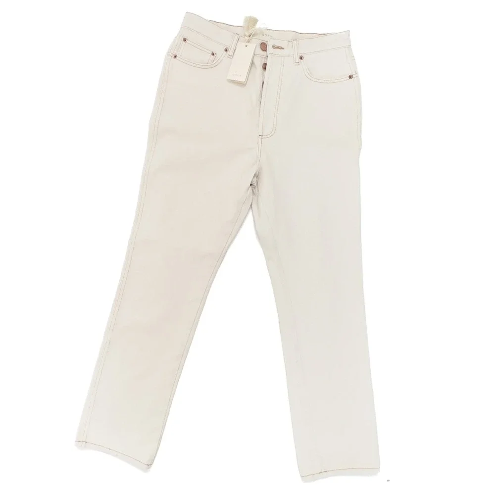 DÔEN Diana High-Rise Jean in Cream‎ – Size 28